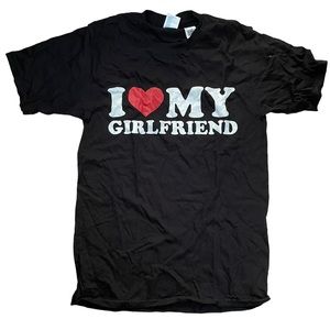 Port & Company Unisex “I ❤️ My Girlfriend”Tee Size Small